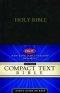 NKJV Compact Bible: Black, Bonded Leather