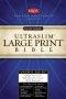 NKJV UltraSlim Bible: Black,  Leatherflex, Large Print