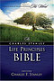 NKJV Life Principles Bible: Black, Bonded Leather