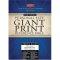 NKJV Personal Size Reference Bible: Black, Imitation Leather, Giant Print