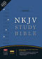 NKJV Study Bible: Black, Bonded Leather, Thumb Index