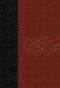 NKJV Personal Size Reference Bible: Black and Burgundy, LeatherSoft, Giant Print, Thumb Index