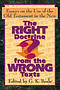 Right Doctrine From The Wrong Texts Pb