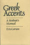 Greek Accents: a Student's Manual