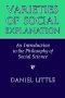 Varieties Of Social Explanation