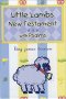 KJV Little Lambs' New Testament with Psalms and Proverbs: White, Leatherflex
