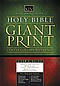 KJV Giant Print Bible: Black, Bonded Leather, 
