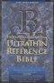 KJV UltraThin Reference Bible: Black, Bonded Leather