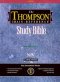 NIV Thompson Chain Reference Bible: Burgundy, Bonded Leather, Large Print 