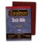 NIV Handy Size Thompson Chain Reference Bible: Burgundy, Bonded Leather