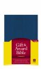 NLT Gift & Award Bible: Navy, Imitation Leather