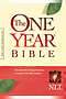 NLT One Year Bible: Hardback, Compact