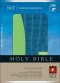 NLT Slimline Bible: Blue Gator and Pistachio, Leatherlike