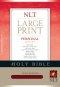 NLT Large Print, Personal Bible: Burgundy, Bonded Leather