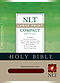 NLT Large Print Compact Bible: Burgundy, Bonded Leather