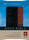 NLT Slimline Reference Bible: Black and Tan, LeatherLike
