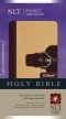 NLT Pocket Thinline Bible: Port & Beige, Imitation Leather