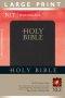 NLT Personal Size Large Print Bible: Black, Imitation Leather