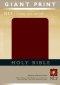 NLT Giant Print Bible: Burgundy, Imitation Leather