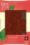 NLT One Year Slimline Bible: Chestnut, Leatherlike