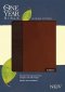 Nkjv One Year Bible Tutone Brown Tan Lth