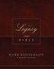NKJV Legacy Bible: Hardback, Large Print