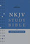 NKJV Study Bible: Black, Bonded Leather, Large Print