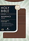 KJV Reference Bible: Leathersoft, Milk Chocolate