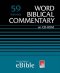 Word Biblical Commentary on CD-Rom