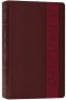 ESV Study Bible: Mahogany, Trellis Design, Imitation Leather
