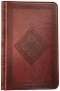 ESV Compact Diamond Design Bible: Chestnut, Tru-tone
