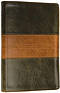 ESV Thinline Bible (TruTone, Forest/Tan, Trail Design)