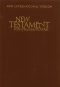NIV Pocket New Testament: Burgundy