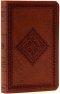 ESV Compact  Diamond Design Bible: Chestnut, Trutone, 