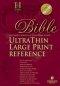 Holman Christian Standard Ultrathin Reference Bible: Burgundy, Bonded leather, Large Print