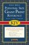 KJV Personal Size Giant Print Reference Bible: Blue, Imitation Leather