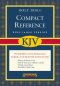 KJV Compact Reference Bible: Burgundy, Bonded Leather
