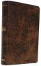 The Message Personal Bible : Brown, Leather Look