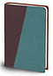 The Message Compact Bible: Teal Brown/Python, Leather-Look
