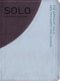 The Message Remix Solo Journal: Aqua Grey, Leather-Look