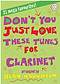 Don't You Just Love These Tunes for Clarinet