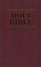 NIV Pew Bible: Burgundy, Hardback 