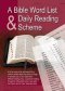 Bible Word List and Daily Reading Scheme