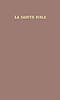 French Segond Revised Version Bible: Plastic/Vynel