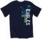 Eagles Wings T Shirt: Blue, Large