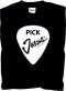 Pick Jesus T Shirt: Black, Adult Large