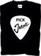 Pick Jesus T Shirt: Black, Small