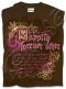 Forever After T Shirt: Brown, Medium