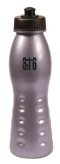 Sporty Plastic Water Bottle: Silver John 3:16