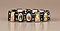Glass Elasticated Saints Bracelet